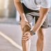 Runner training accident with joint pain, arthritis and tendon problems. Health, fitness and a spor