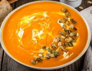 Spicy Vegan Pumpkin Soup