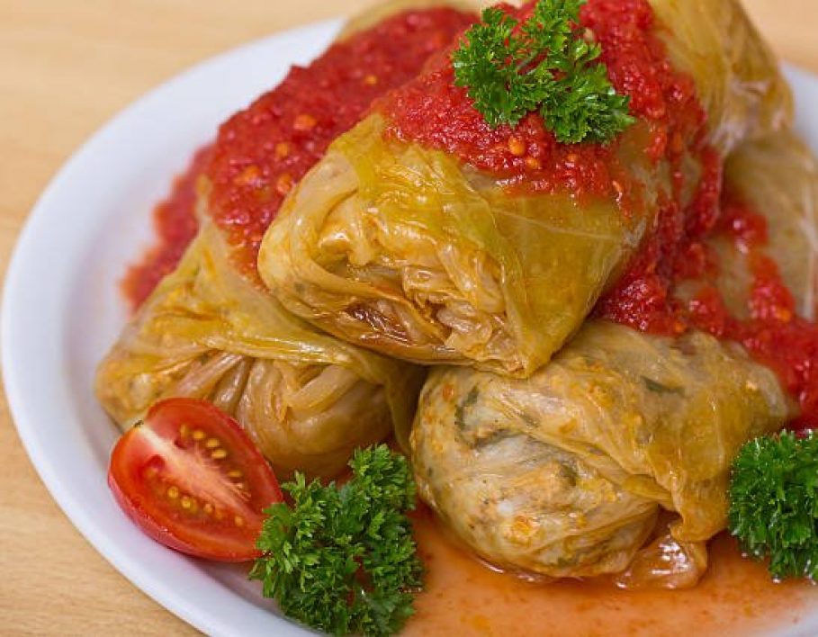 Grilled Cabbage Rolls
