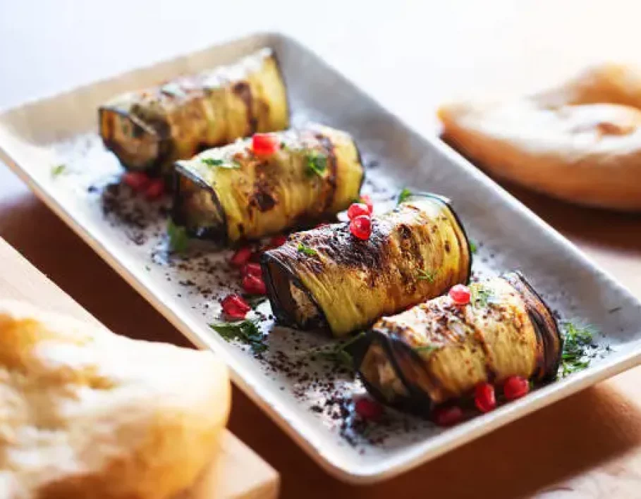 Get Creative with Your Veggies: Eggplant Roll-Ups - A Delicious and Healthy Meal for the Whole Family!