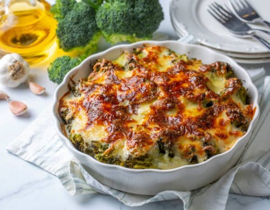 Vegan Broccoli Macaroni Cheese Casserole Genmag